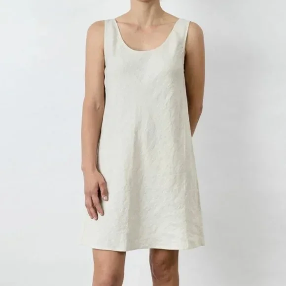 chinese dress ladies Puglia Linen Shirt Dress main image 0
